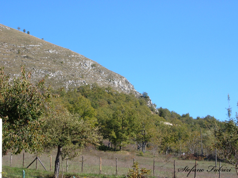 Montagna di S.Donato vista da Gallo. 6 Novembre 2006