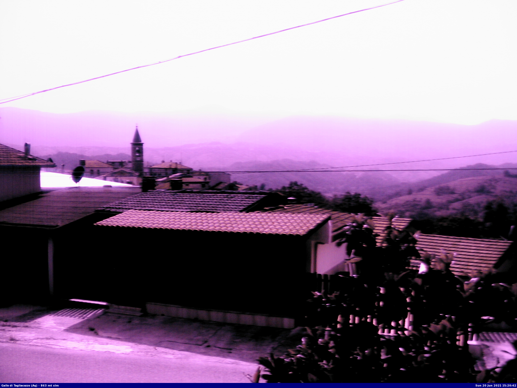 Aggiornamento webcam..